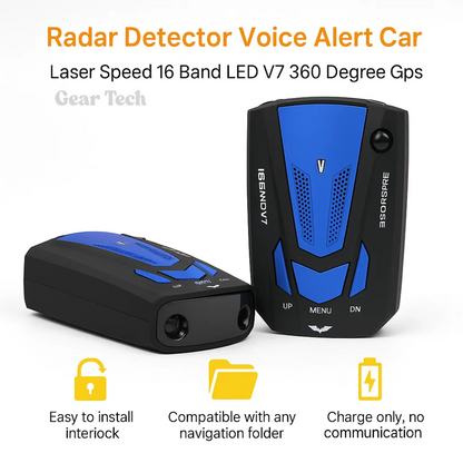 BowLift | Radar Detector UK – Flash Speed Camera Detector with Precision Long-Range Detection for Safe Driving