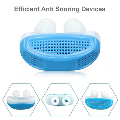 Micro CPAP Anti-Snoring Electronic Device