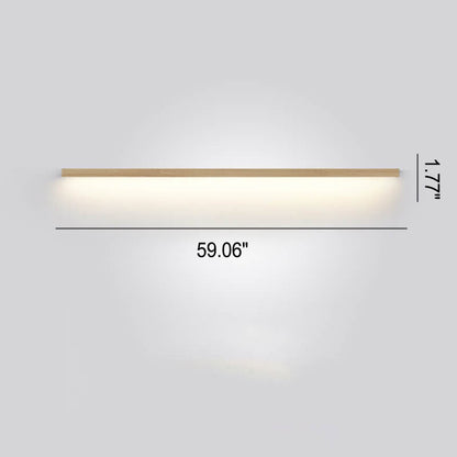 BowLift | ZenBeam Japanese LED Wall Light | Solid Wood Design | Modern Accent Lighting