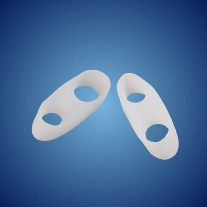 ToeGuard Orthopedic Toe Spacers | Bunionette Corrector - Little Toe Straightener - for Hallux Valgus - Hammertoe and Toe Alignment Skanto