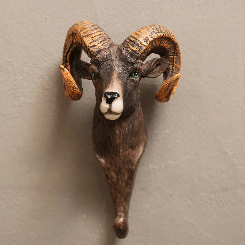 Retro Animal Wall Mount Coat Hook | Karnz