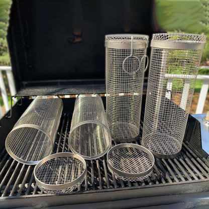 Cylinder Grill Basket | Skanto