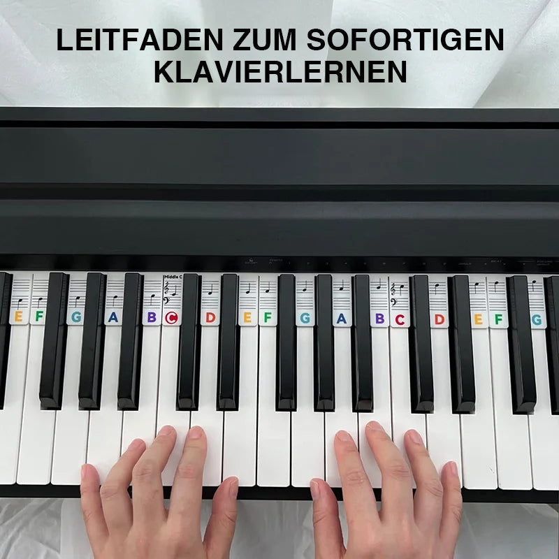 Brehn | Removable Piano Keyboard Note Labels