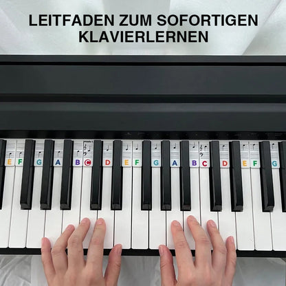 Brehn | Removable Piano Keyboard Note Labels