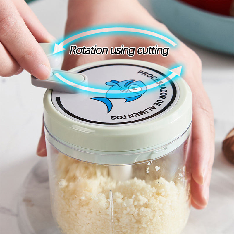 Skanto | Portable Manual Fast Garlic Vegetable Chopper