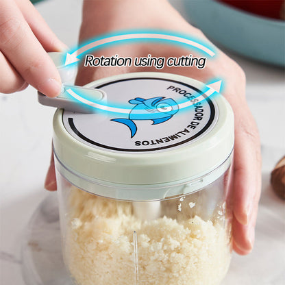 Skanto | Portable Manual Fast Garlic Vegetable Chopper