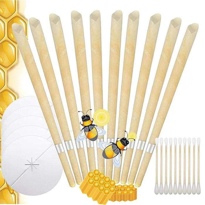 BowLift | Flared Beeswax Ear Candles
