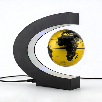 AstroGlobe LED World Globe – Levitating Globe Lamp with Magnetic Suspension