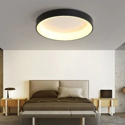 Brehn | Scandinavian round LED ceiling lamps - NordicGlow