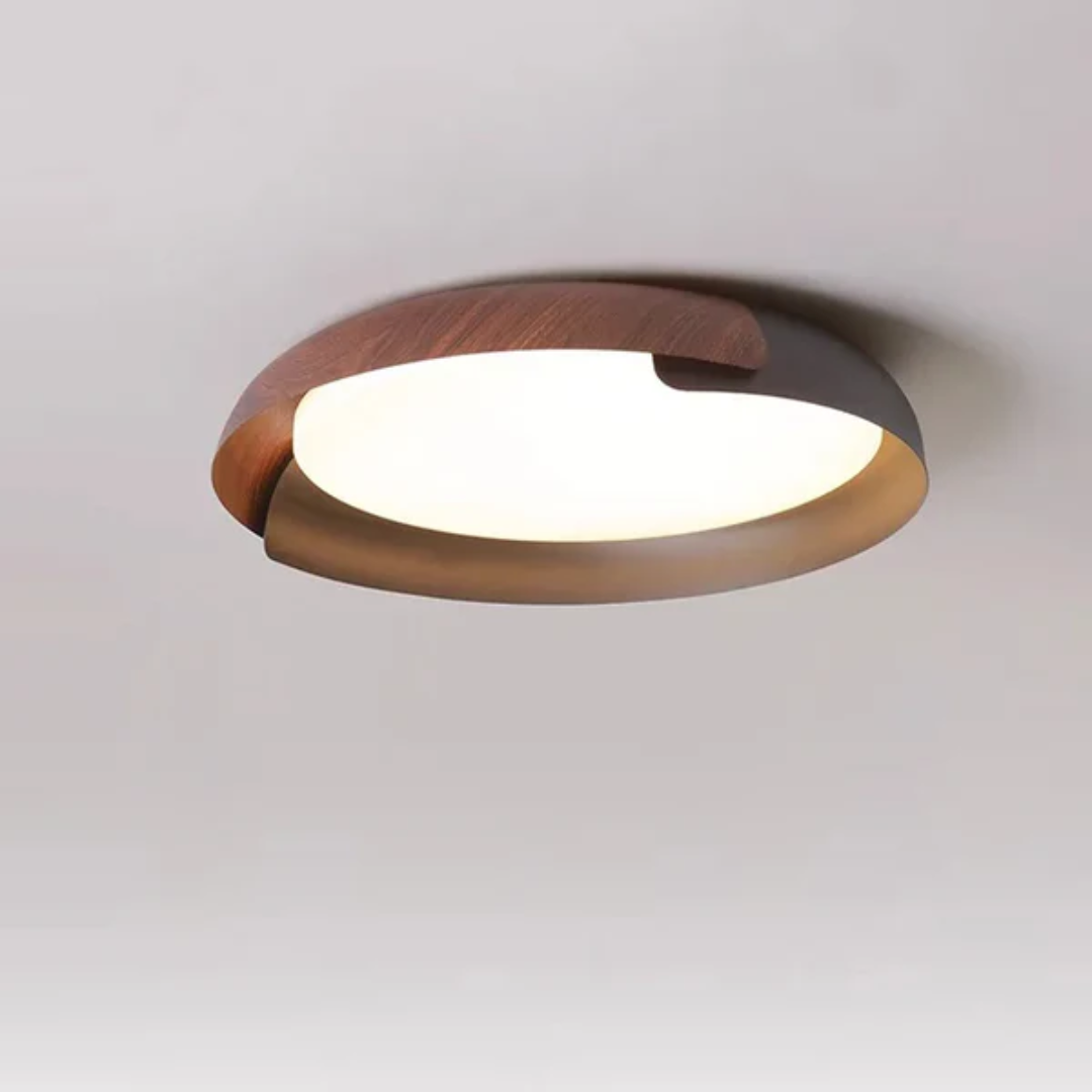 BowLift | Wooden Ceiling Lamp for Bedroom