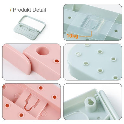 Shoe rack with integrated wall mount for wall mounting | Karnz