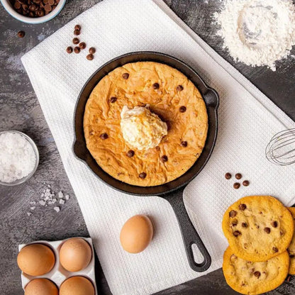 Skanto | Black Cast Iron Frying Pan