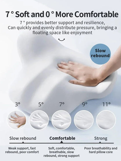 BowLift | Ergonomic Memory Foam Lumbar Support Pillow