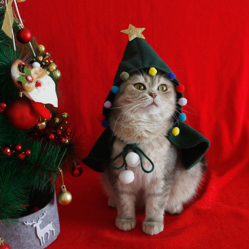 Skanto | Pet Christmas Hooded Cape