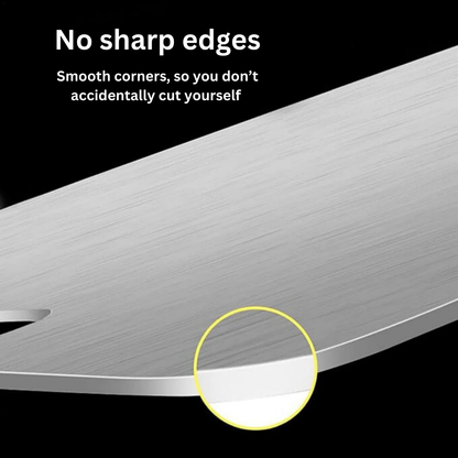 Skanto | Medical Grade Titanium Cutting Board | Durable, Non-Porous Surface for Safe Cooking & Kitchen Use