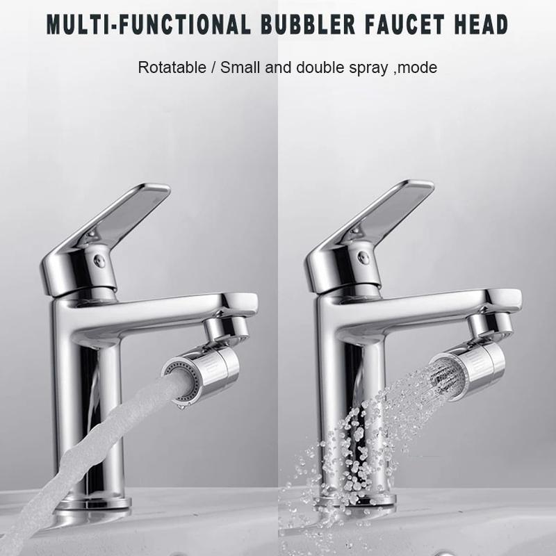 Swiveling Dual-Function Bubbler Faucet Head | Karnz