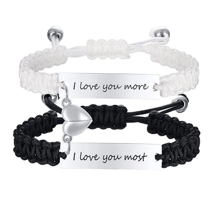 Skanto | Magnetic Couple Braided Bracelets