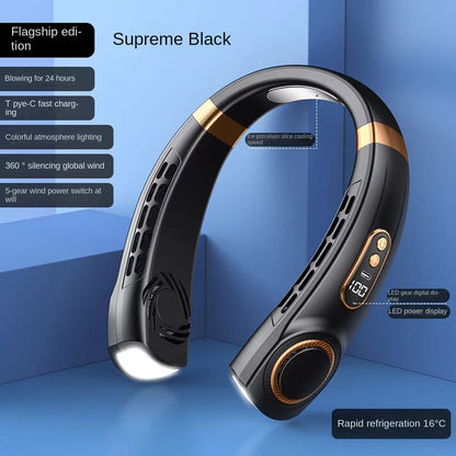 Skanto | Digital Display Portable Neck Fan