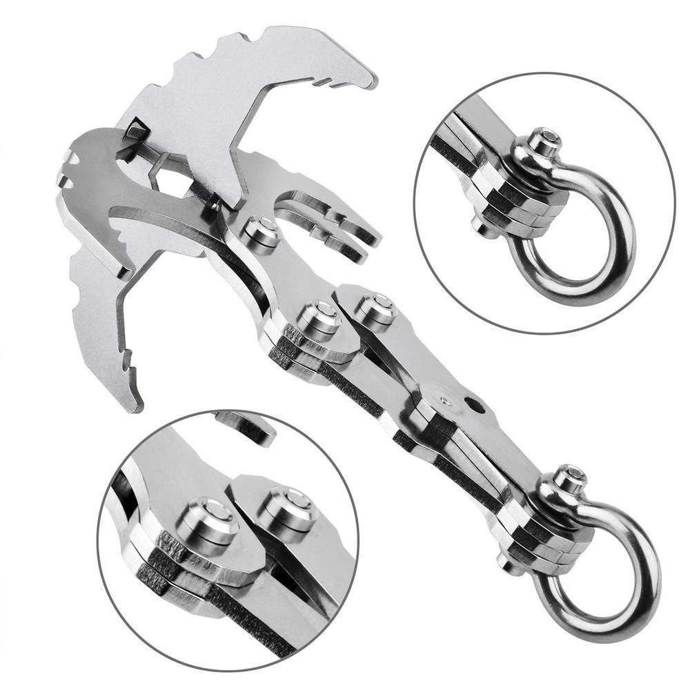 BowLift | Stainless Steel Survival Folding Grappling Gravity Hook