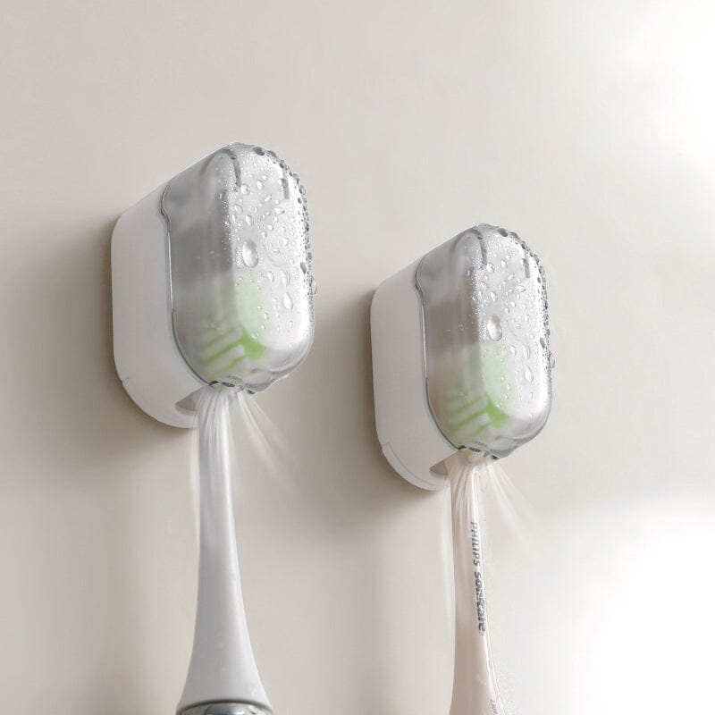 BowLift | Wall-mounted toothbrush holder with cover
