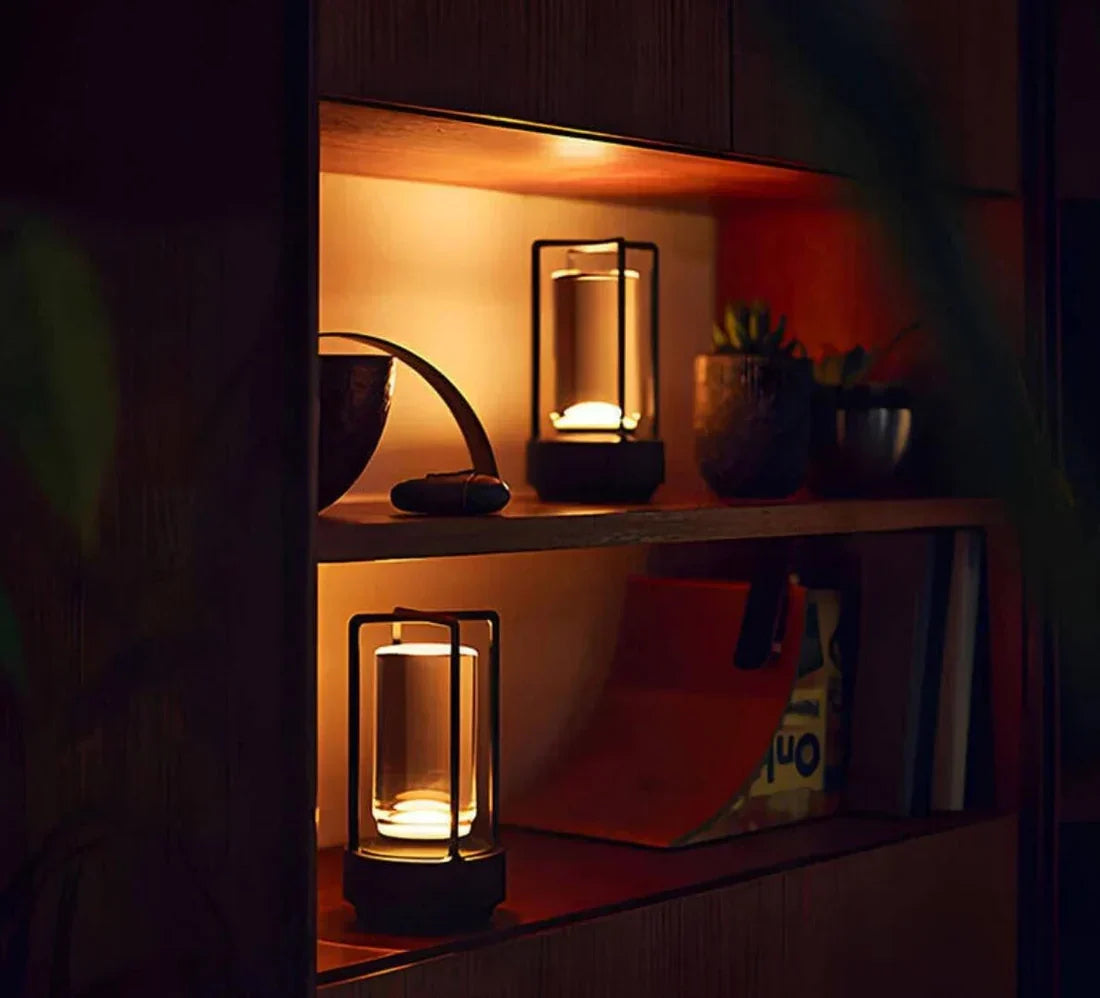 Skanto | Waterproof and Portable Crystal Table Lamp - AuroraGlow