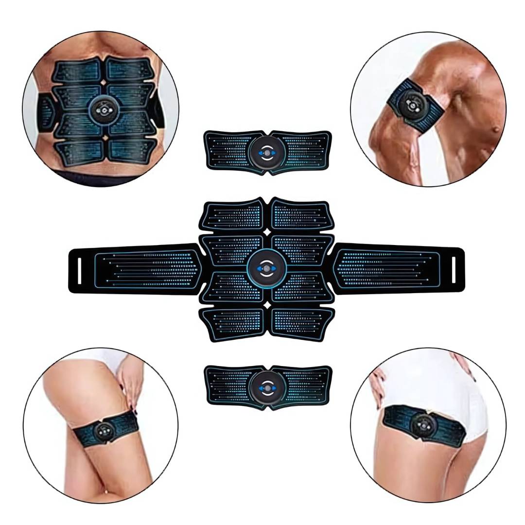 CorePulse Abdominal Electrical Muscle Stimulator | Belt for Muscle Toning - Belly Fat Loss - Post-Workout Recovery and Pain Relief Bowlift