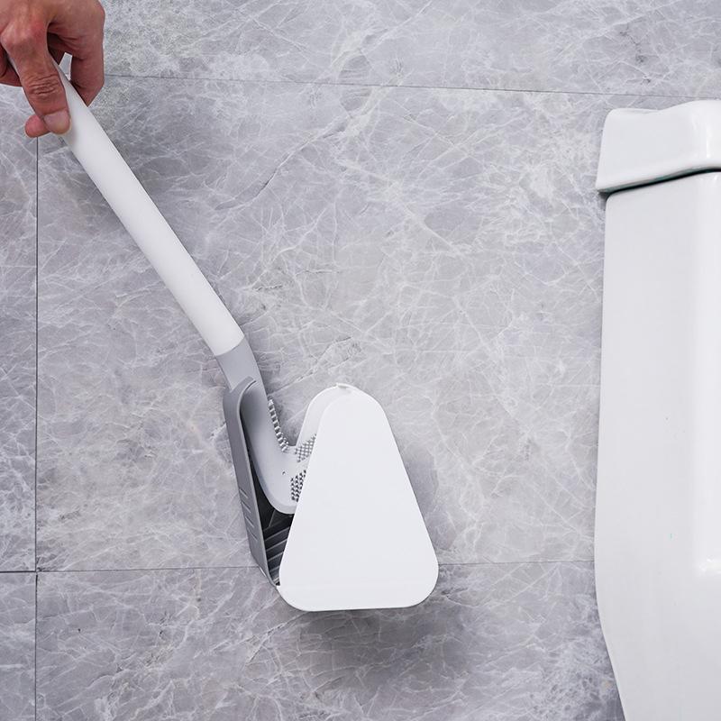 BowLift | Toilet Brush with Silicone Head and Holder