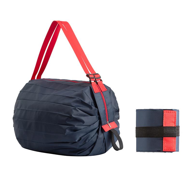 Tear-resistant, foldable shopping bag