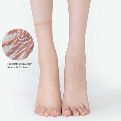 BowLift | Invisible, non-slip crystal silk socks for spring and summer