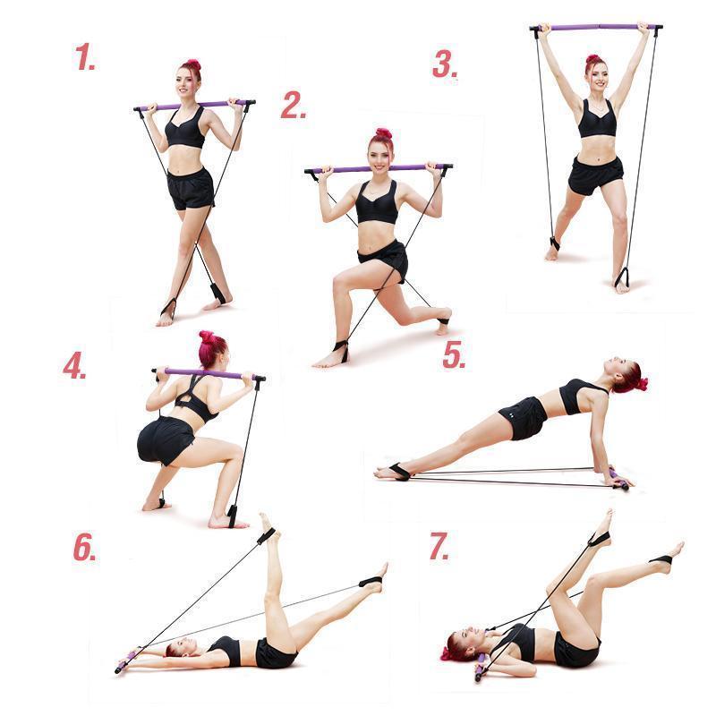 BowLift | Portable Pilates Bar Set