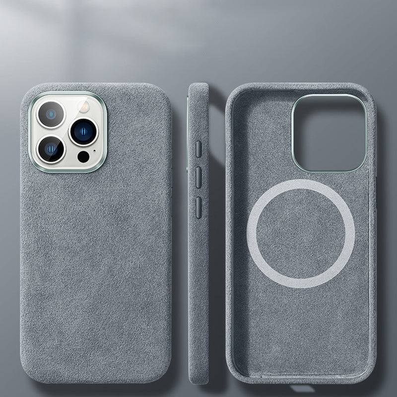 Skanto | Italian Alcantara Magnetic Case for iPhone