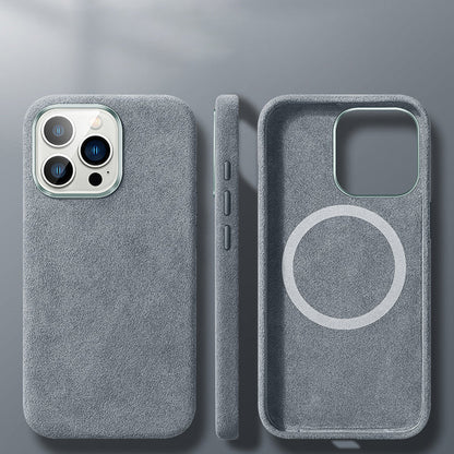 Skanto | Italian Alcantara Magnetic Case for iPhone