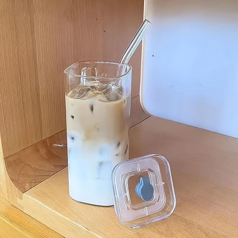 Skanto | Square Tumbler with Lid & Straw