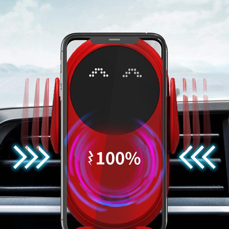 Smart Wireless Auto-Sensing Car Phone Holder Charger | Brehn