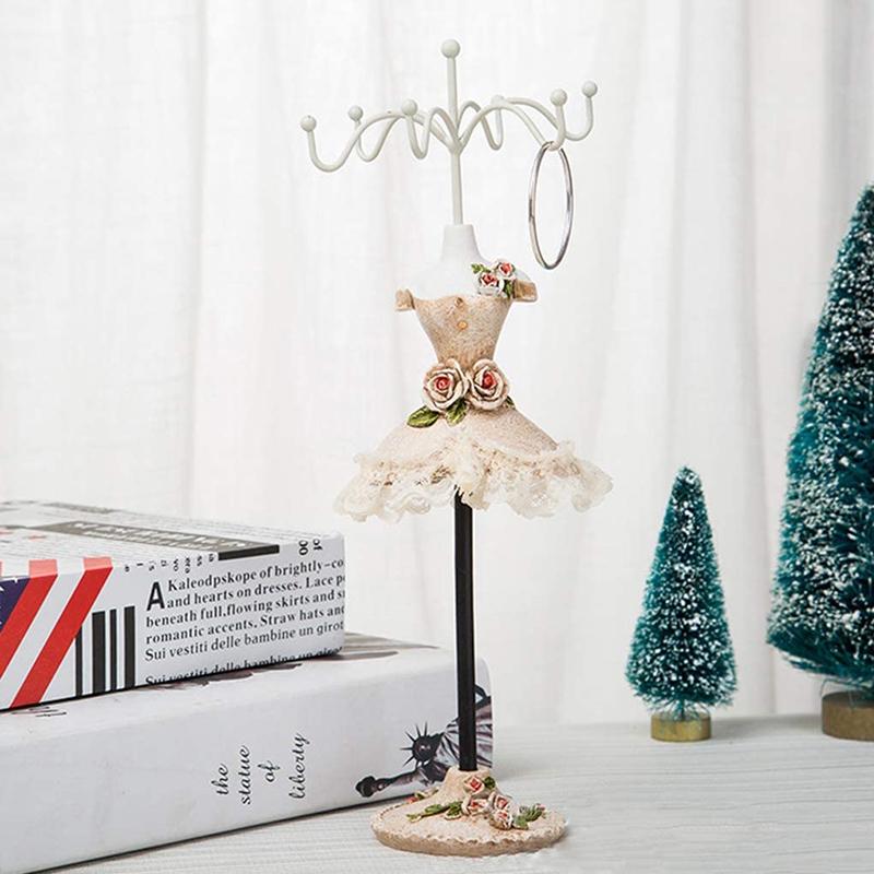 Creative jewelry stand female bust made of resin | Bowlift