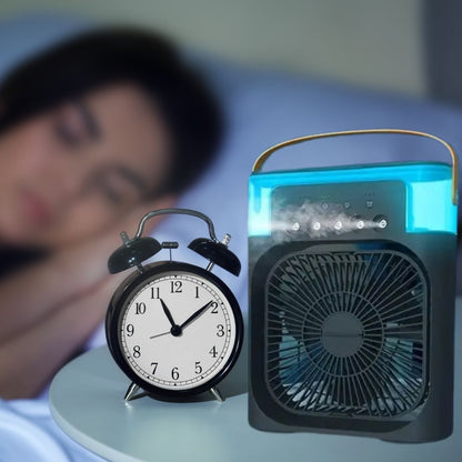 3-in-1 Air Cooler Humidifier | Portable, adjustable fan speeds & Ideal for Bedrooms, Offices & Small Rooms | Karnz