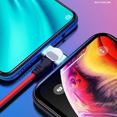 BowLift | Magnetic Cable 180° Rotating Charging Cable For Android & IOS Fast Charge Sync Data Transmission