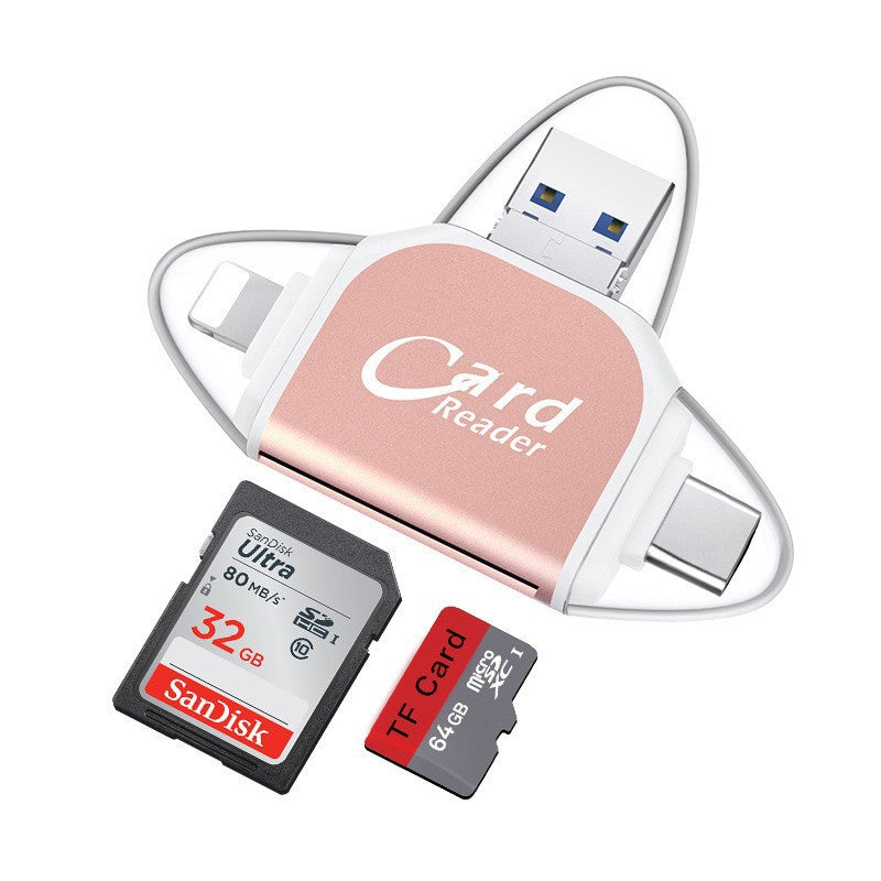 Universal 4-in-1 Sd Tf Card Reader | Karnz