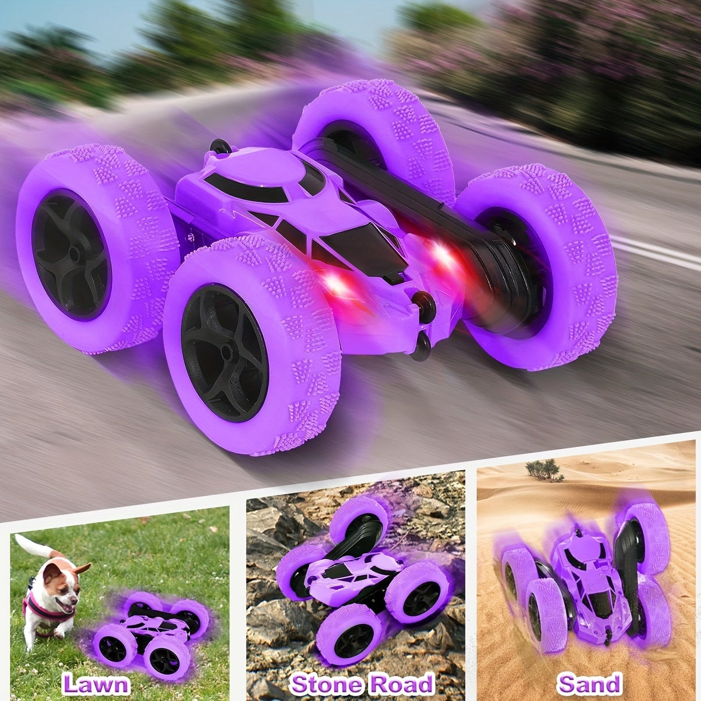 Skanto | Remote Control Stunt Car with Lights