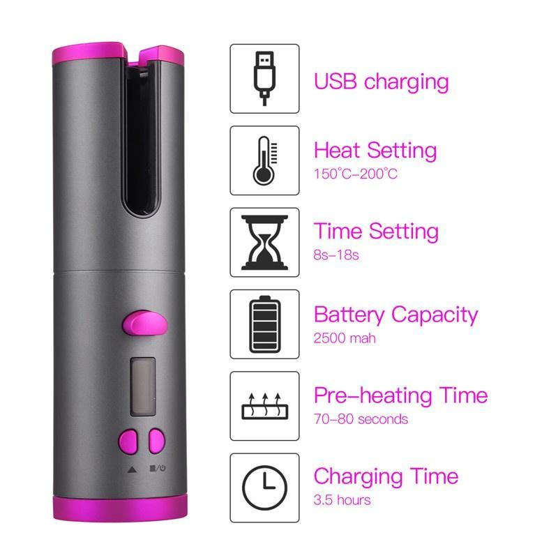 BowLift | Wireless Auto Rotation Curling Iron