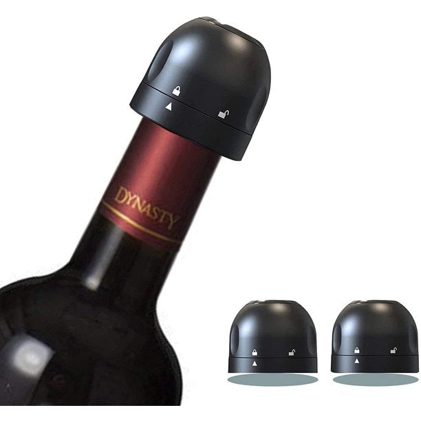 Skanto | Reusable Leak-Proof Silicone Sealing Cap for Champagne and Wine Bottles