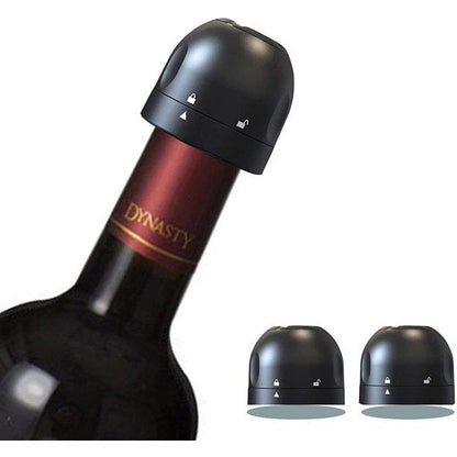 Skanto | Reusable Leak-Proof Silicone Sealing Cap for Champagne and Wine Bottles