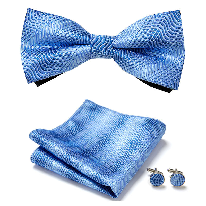 Three-piece Set with Stylish Bows