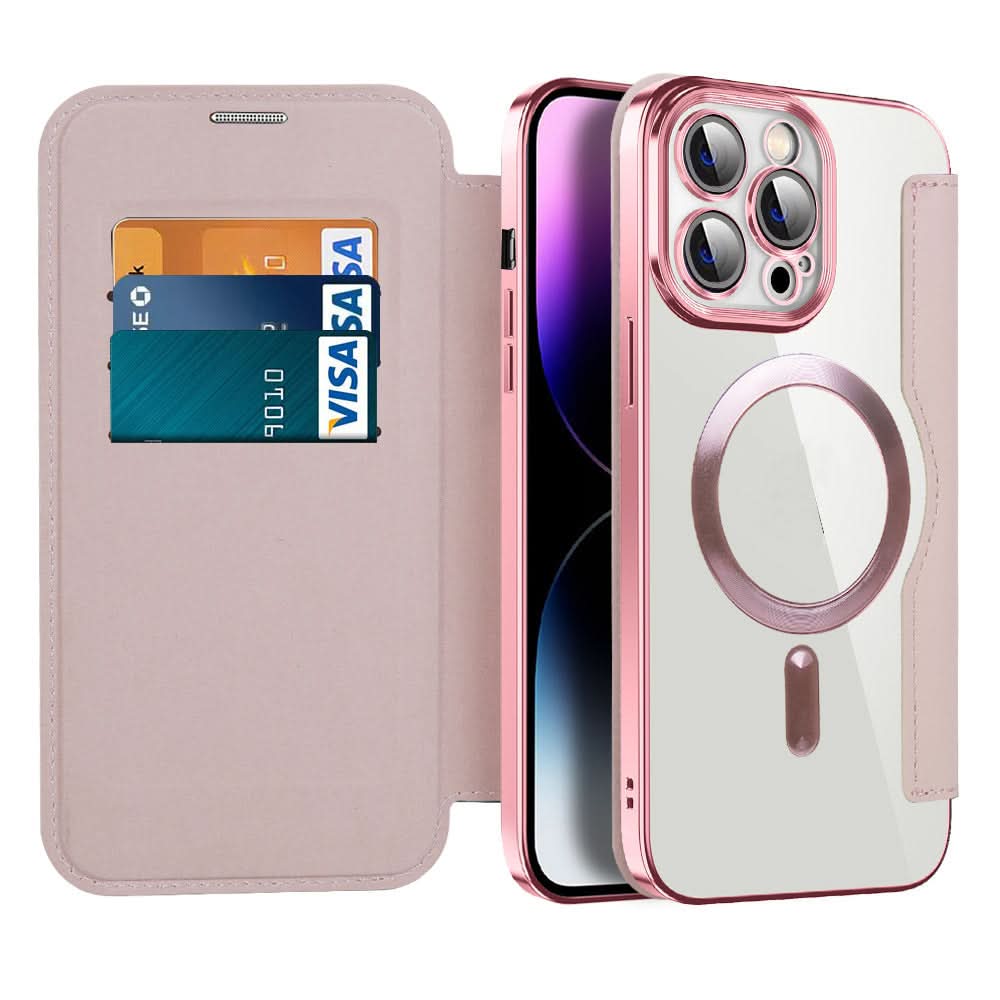 Skanto | Magnetic Leather Flip Case iPhone 11–14 Series