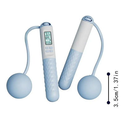 Wireless Jump Rope with Counter – Weighted Handles for Home Cardio Workouts | Karnz