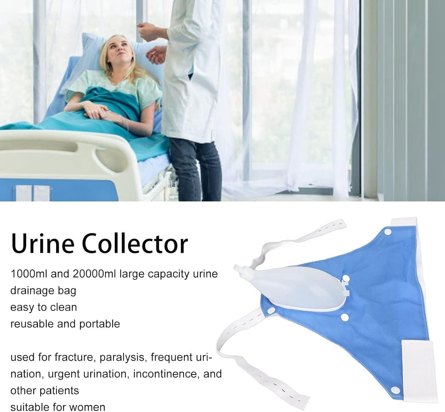 BowLift | Medical grade portable reusable urine drainage bag