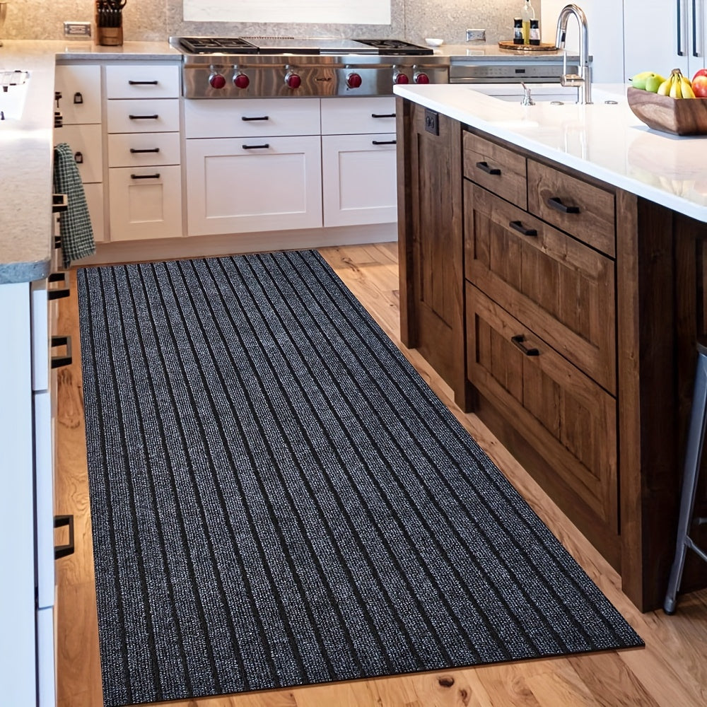 Non-slip Runner - Washable Rug with Rubber Backing for Indoor and Outdoor | Perfect for Hallway and Balcony | Skanto