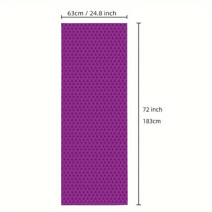 Anti-Slip Yoga Mat – Foldable & Washable Bowlift