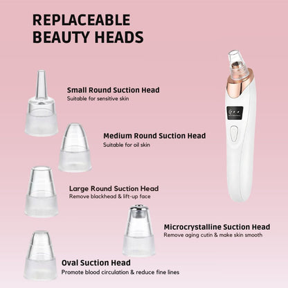 Skanto | Nano Electric Vacuum Blackhead Remover — Unleash Your Radiant, Clear Skin Without Pain or Stress