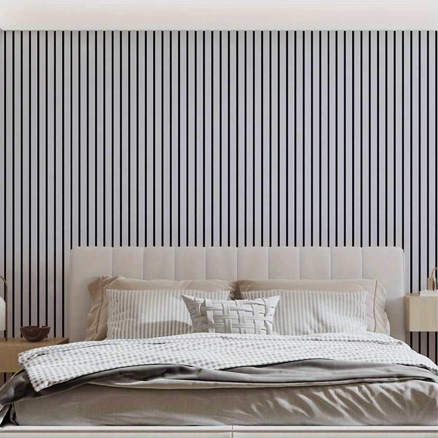 BowLift | WoodLook Wall Panels – Self-Adhesive 3D PVC Wall Covering for Quick Living Effect